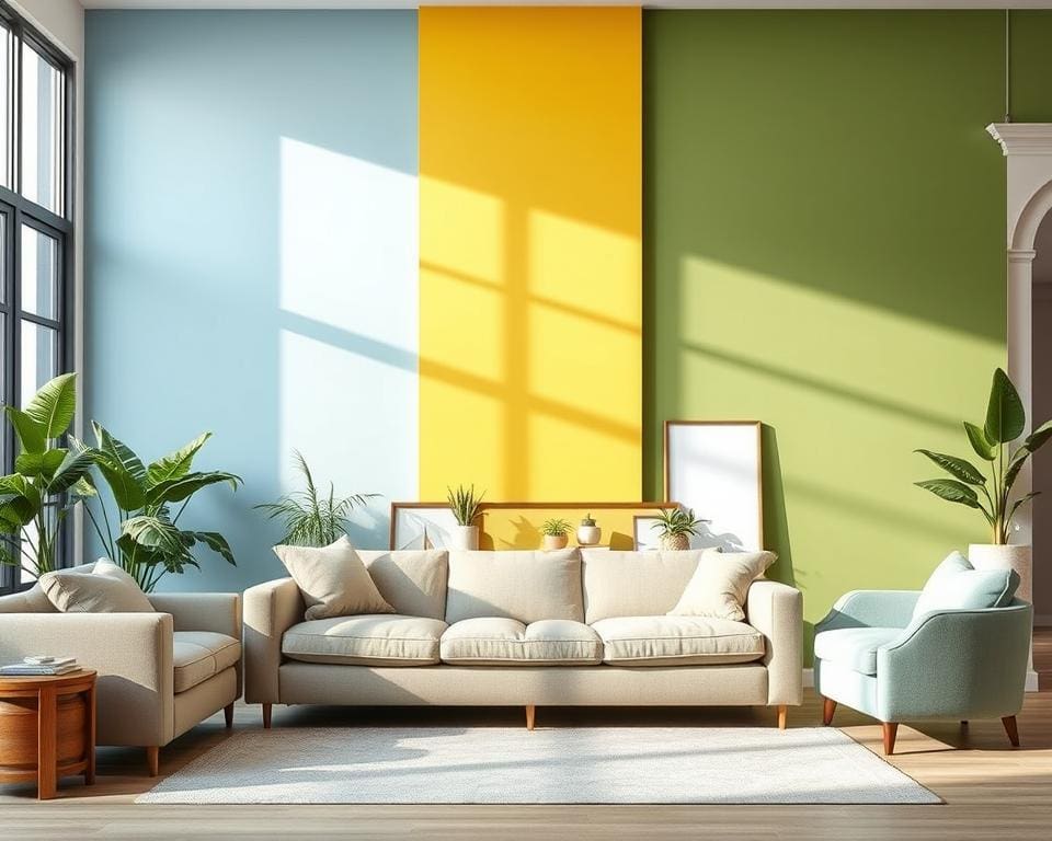 Wann sind Wandfarben besonders wirkungsvoll?