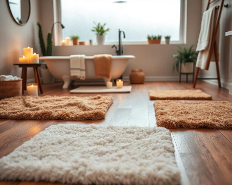 Wann wirken Badteppiche besonders einladend?