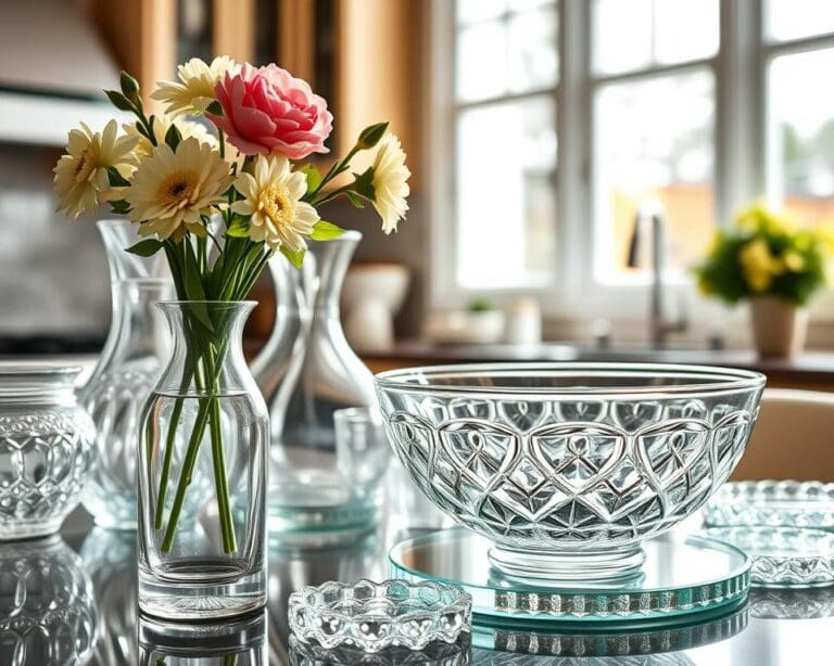 Warum sind Glasaccessoires pflegeleicht?