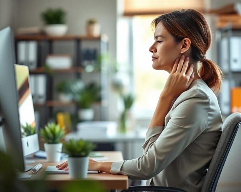 Was hilft gegen Nackenverspannungen?