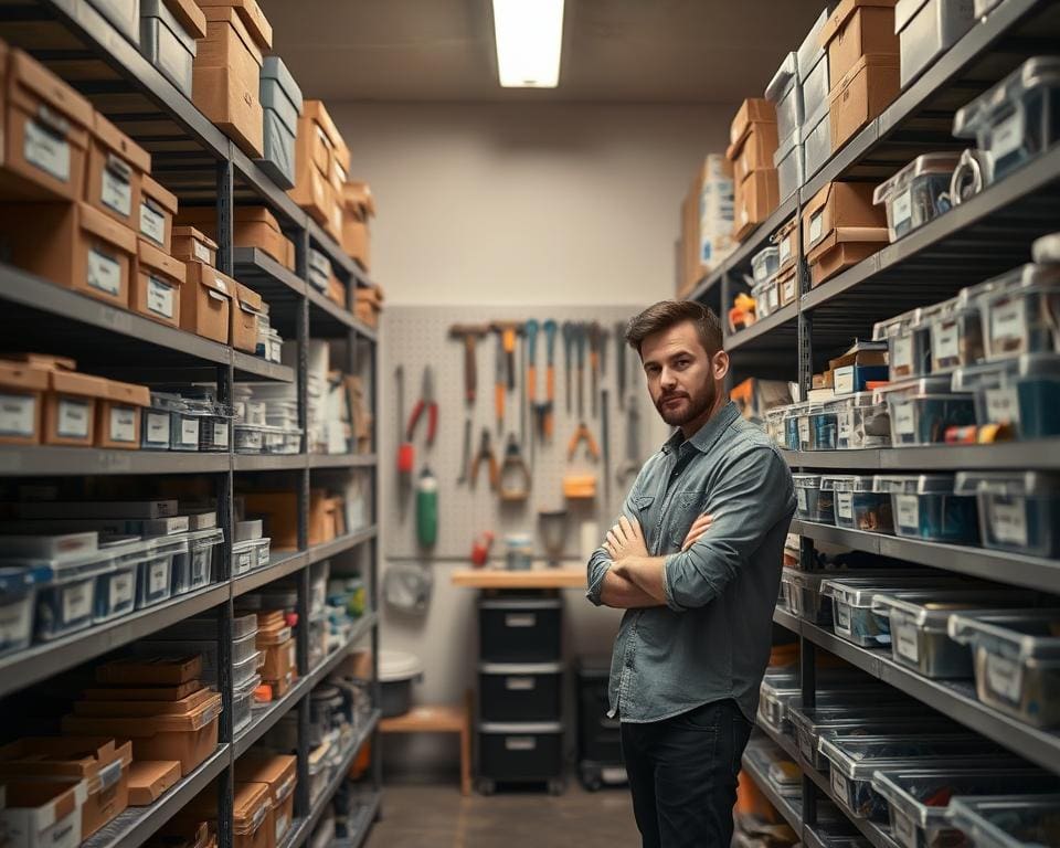 Wie organisiert man Abstellräume effizient?