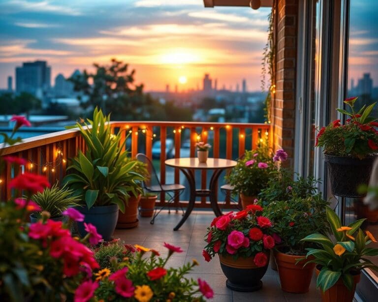 Wie verschönert man Balkone mit wenig Aufwand?