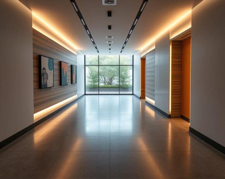 Womit gestaltet man Flure modern?