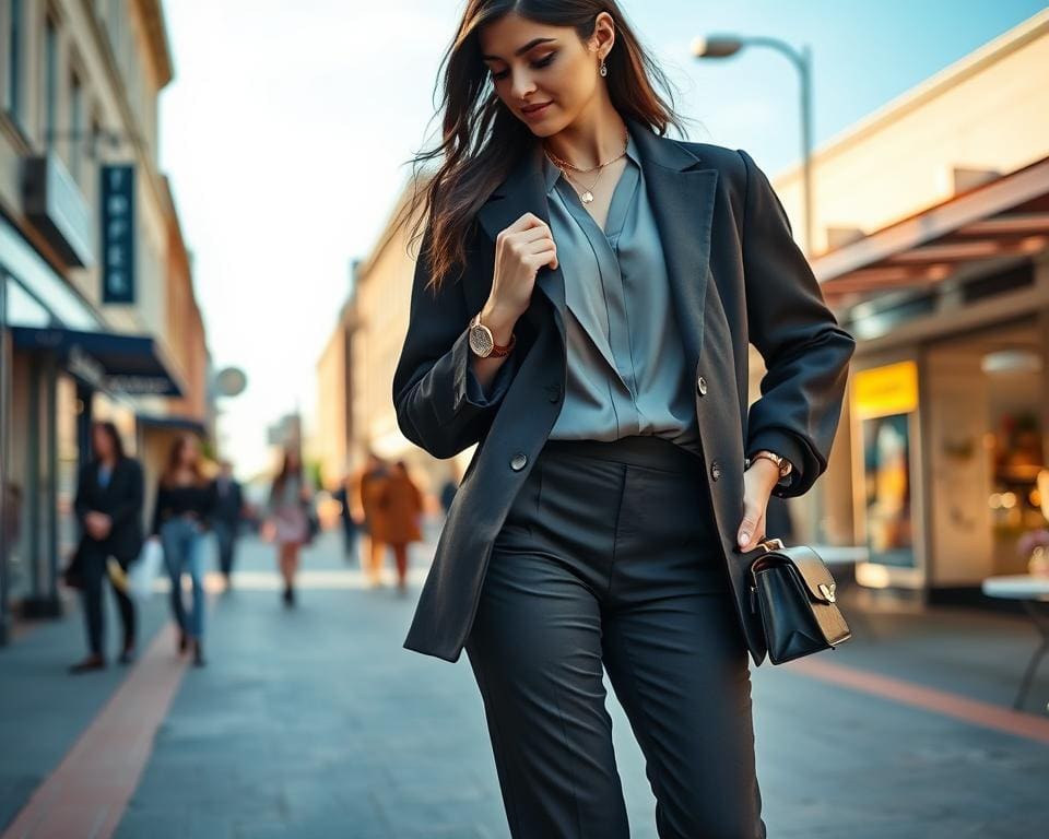 Womit wertet man Outfits modern auf?