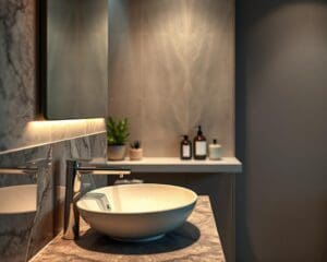 Womit wertet man Waschbeckenbereiche auf?