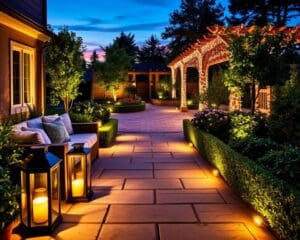 Beleuchtungsideen für Terrasse und Einfahrt