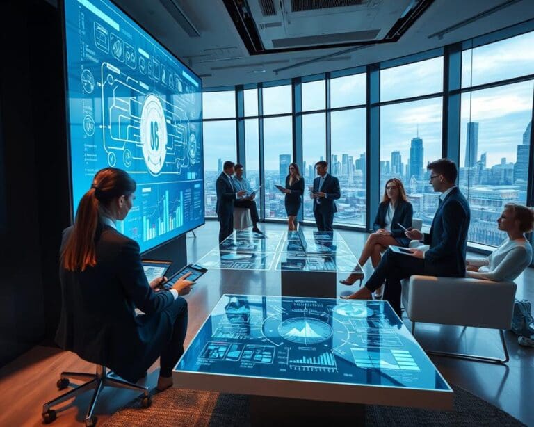 Digitale Technik für vernetzte Abläufe