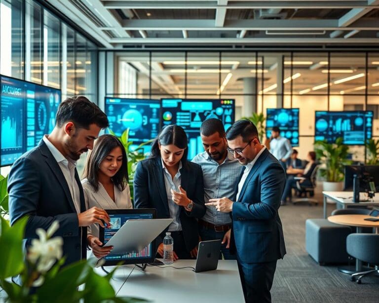 Digitale Technik im Unternehmensumfeld