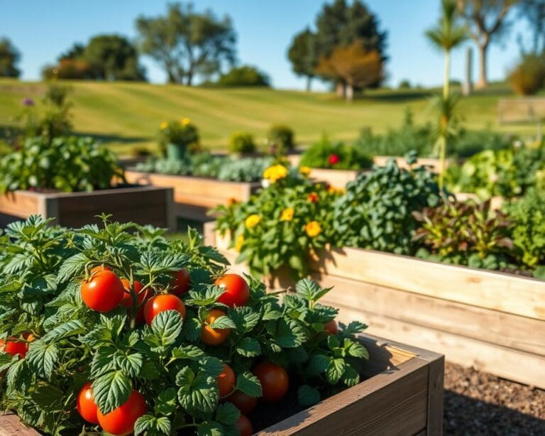 Hochbeete für Gemüse und Zierpflanzen