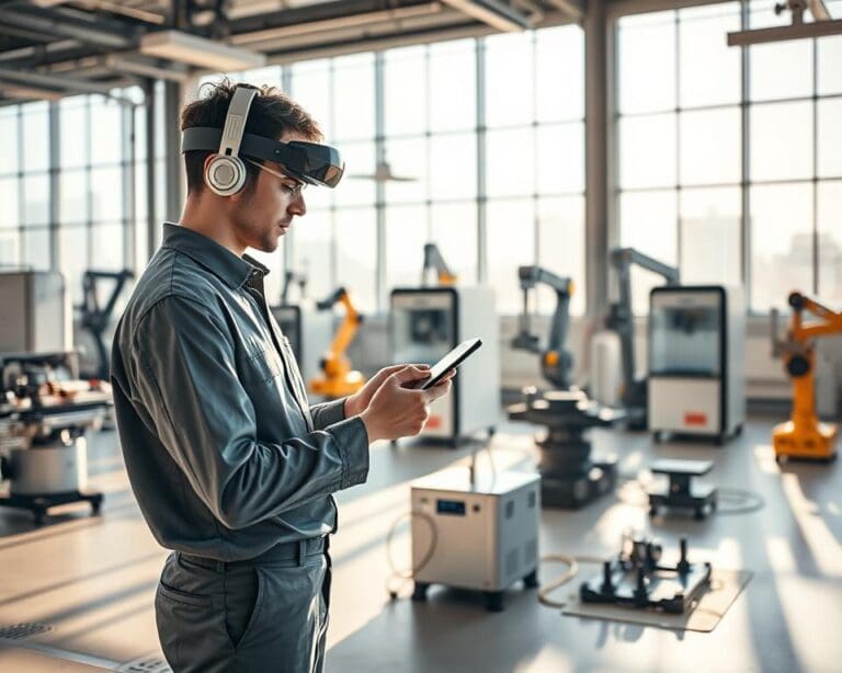 Moderne Geräte für technische Berufe