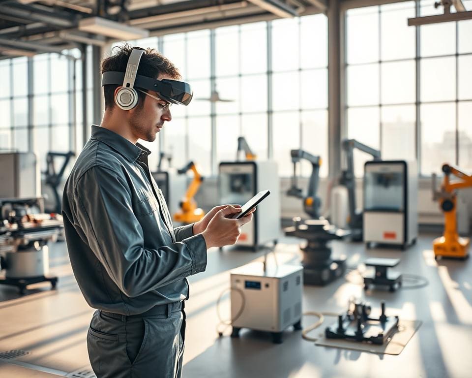 Moderne Geräte für technische Berufe