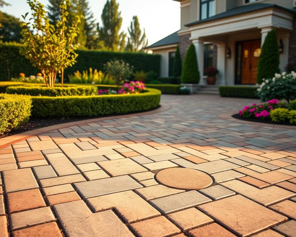 Pflastersteine für stilvolle Einfahrten