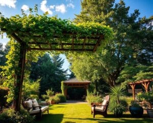 Schattenspender für heiße Sommertage im Garten