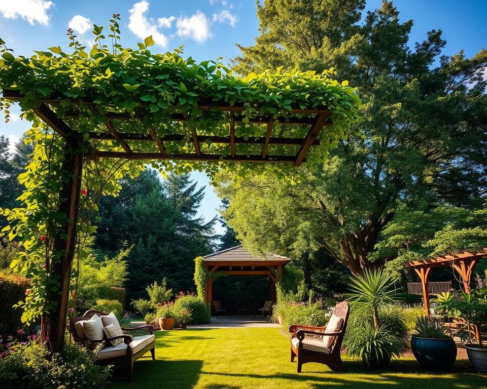 Schattenspender für heiße Sommertage im Garten