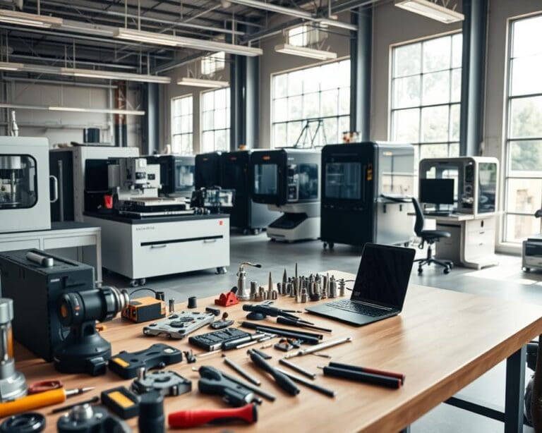 Technische Ausstattung für Werkstätten