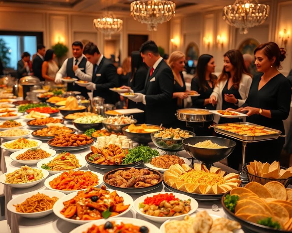 Was bringt ein Caterer für kulinarische Vielfalt?