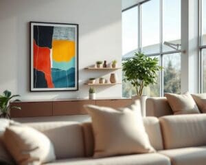 Was macht Wanddekoration modern?