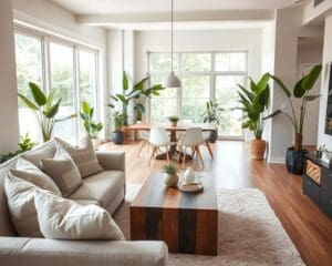 Was sind beliebte Möbel für offene Wohnbereiche?