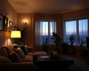 Wie setzt man Licht für Wohnatmosphäre ein?