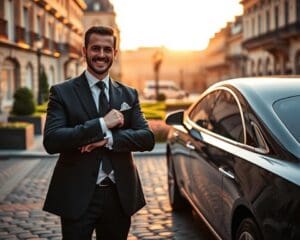 Wie unterstützt ein Chauffeur stilvolle Fahrten?
