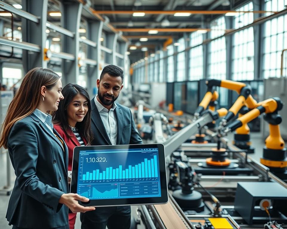 Wie verändert Technik Produktionsabläufe?