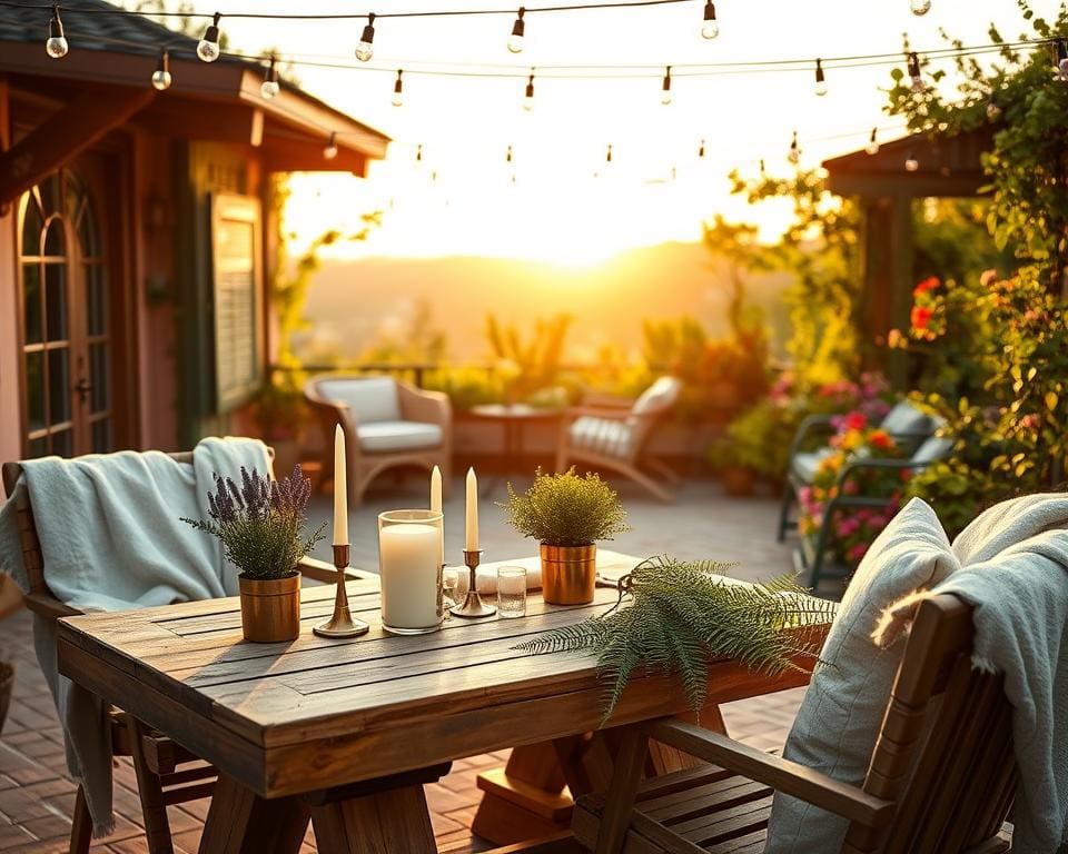 Was macht Terrassen gemütlich?