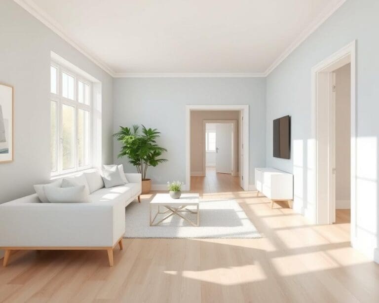 Welche Farben vergrößern Räume?