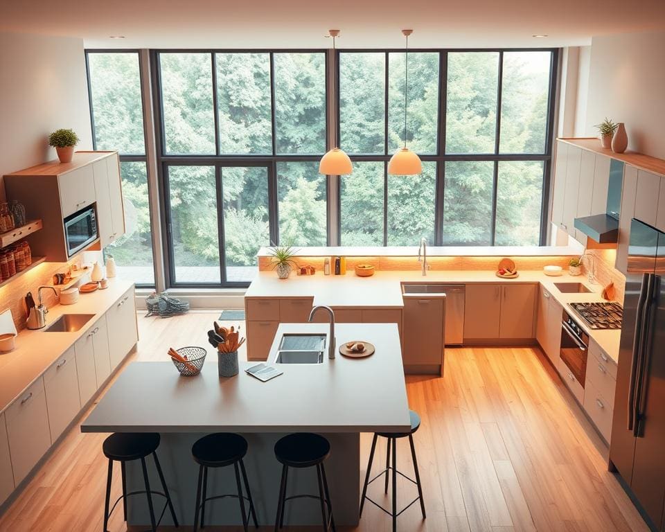 Welche Küchenlayouts sind besonders alltagstauglich?