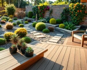 Welche Materialien sind pflegeleicht im Außenbereich?