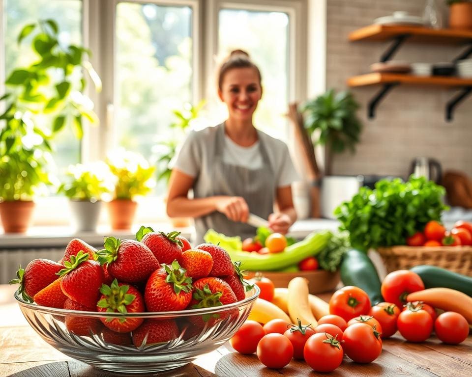 Wie beeinflusst frisches Essen das Wohlbefinden?