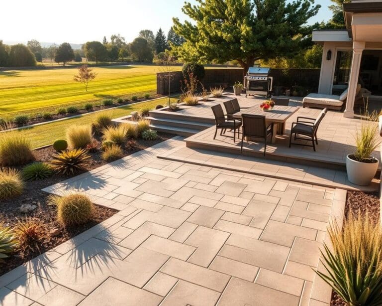 Wie gestaltest du Außenflächen pflegeleicht?