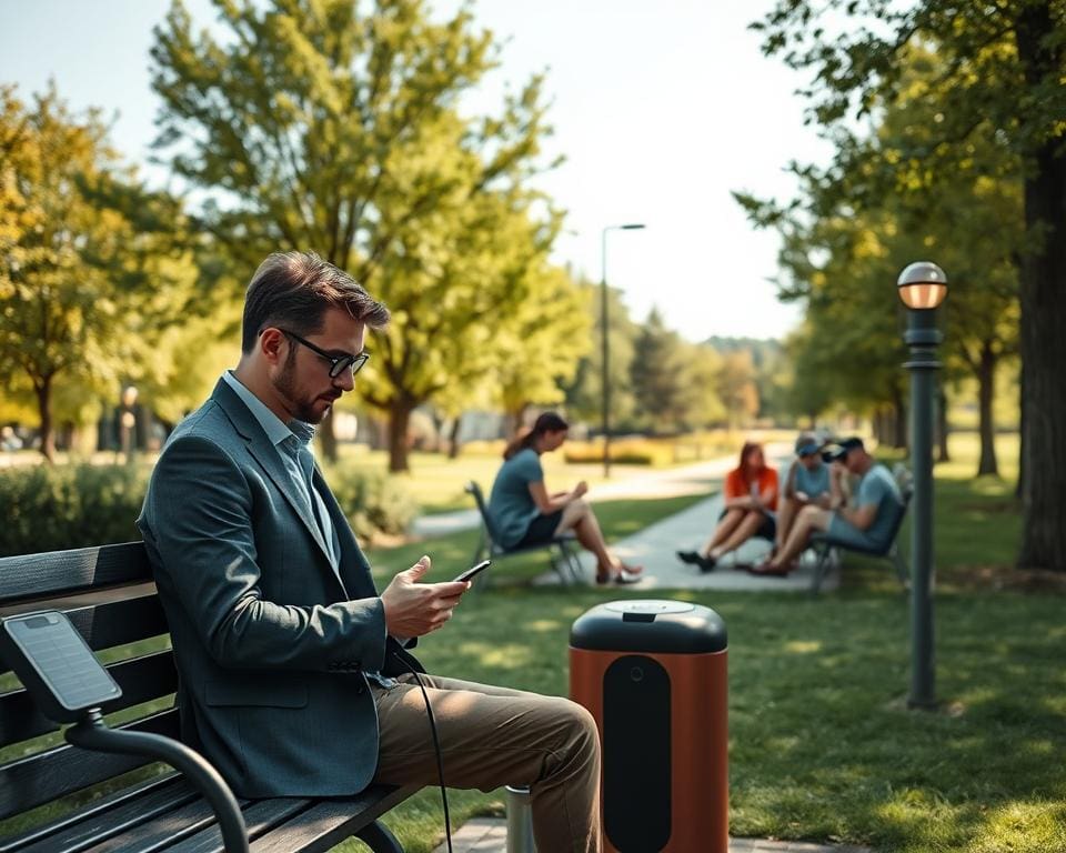 Wie integrierst du Technik unauffällig draußen?