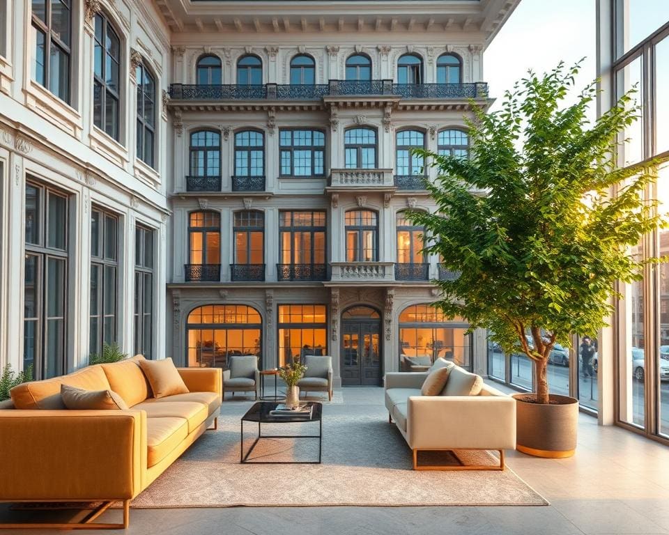 Wie kombiniert man Altbau und modernes Wohnen?