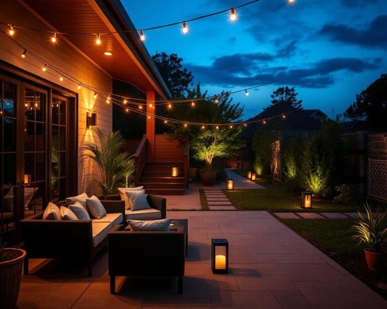 Wie planst du stimmungsvolle Außenbeleuchtung?