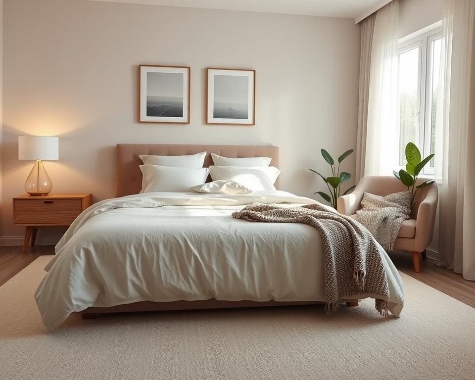 Wie richtet man Schlafzimmer ruhig ein?