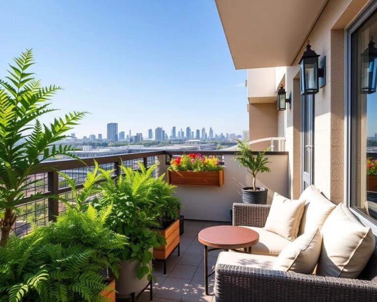 Wie richtet man einen Balkon funktional ein?