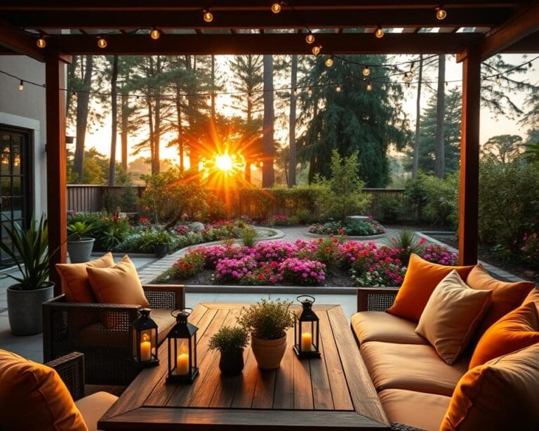 Wie schaffst du Atmosphäre im Außenraum?