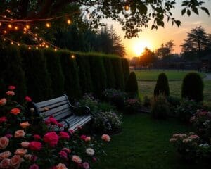 Wie schaffst du Atmosphäre im Garten?