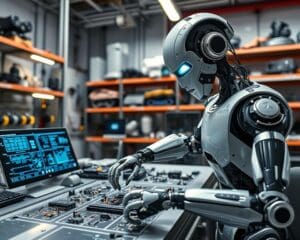 Wie unterstützen Roboter präzise technische Aufgaben?