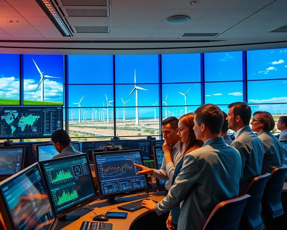 Wie unterstützen technische Lösungen Energieunternehmen?