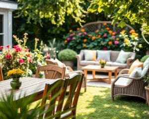 Wie wählst du passende Gartenmöbel?