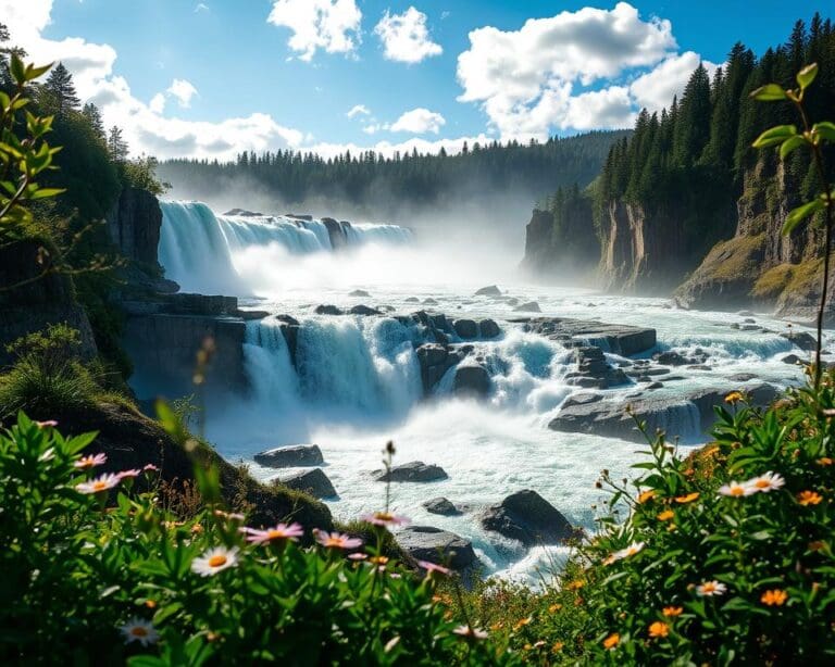 Warum ist der Rheinfall so beeindruckend?