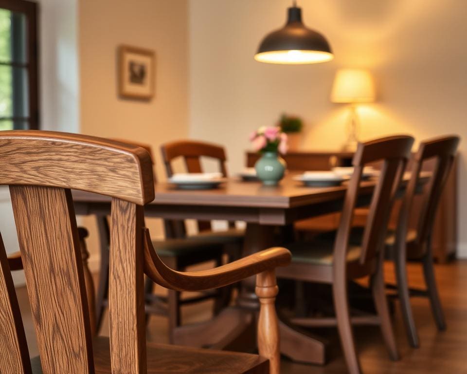 Warum sind Esszimmerstühle aus Holz beliebt?
