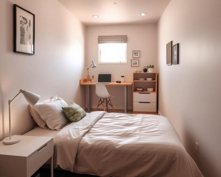 Wie richtet man ein kleines Schlafzimmer optimal ein?