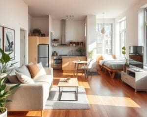 Wie gestaltet man eine kleine Wohnung effizient?