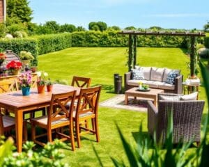 Wie wählt man passende Gartenmöbel aus?