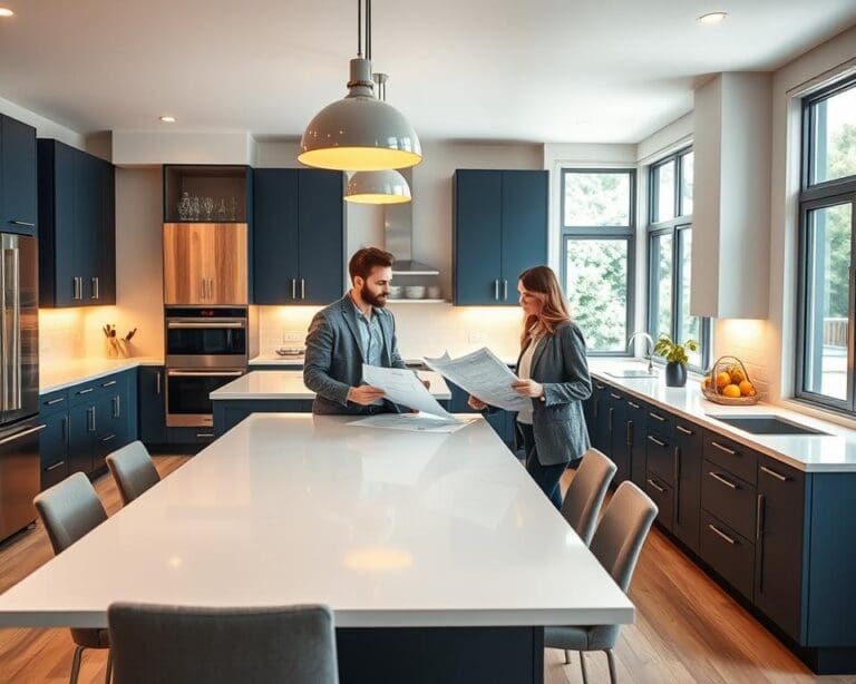 Küchenrenovierung modern