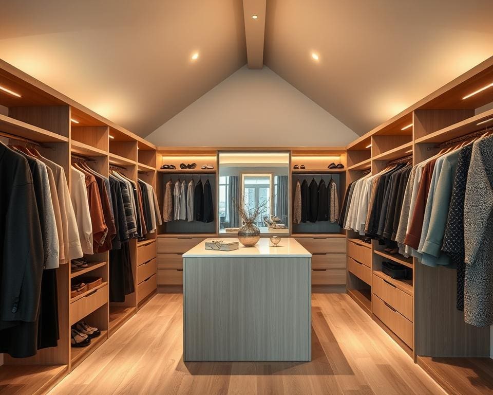 begehbarer Kleiderschrank