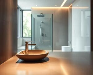 fugenloses Badezimmer